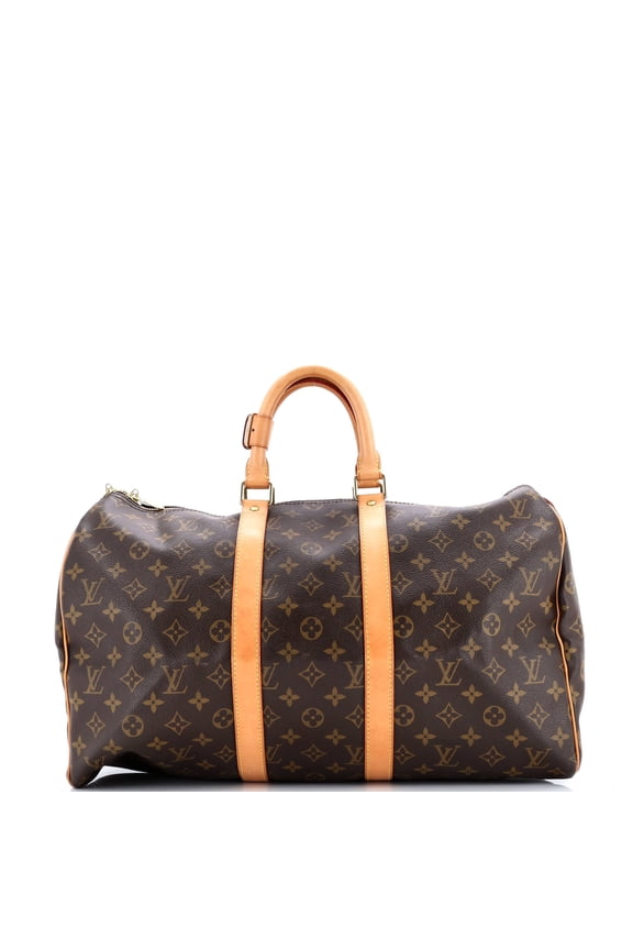 Pre-Owned Keepall Bag Monogram Canvas 45 By Rebag