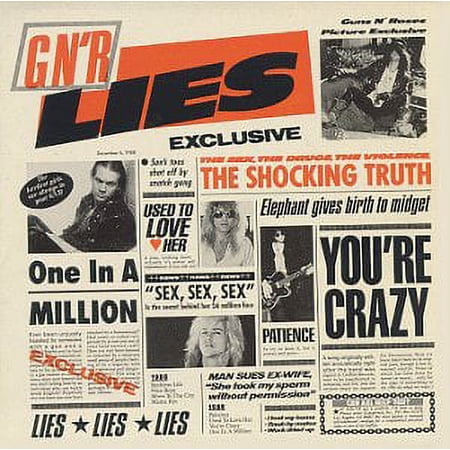 Pre-Owned Guns N Roses G R Lies Live Like a Suicide