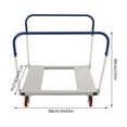 thumbnail image 4 of ToppiJoy Heavy Duty Table Dolly Luggage, Moving Cart Trolley Industrial Panel Dolly with Steel Frame Hold up to 1500lbs for Hotels Warehouses Basements, 4 of 12
