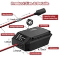 thumbnail image 2 of 18V to 12V Step Down Converter for Ein*hell 18V Home and Garden Lithium Ion Battery Powered Power Wheel Adapter, DIY Converter with 5V-13V Max Output 10A Cigarette Lightweight Plug for Car Devices, 2 of 7