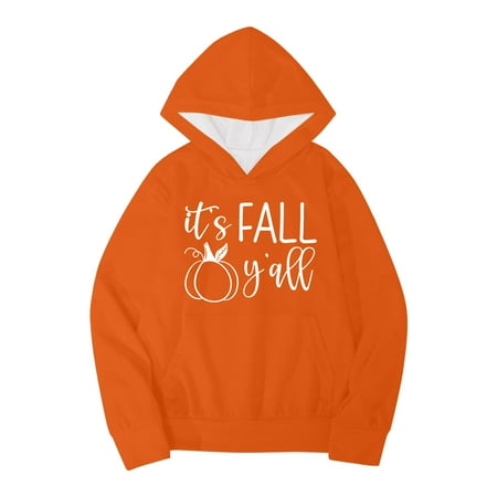 

IEUIBX Youths Girls Halloween Pumpkins Letters Prints Hoodie With Pocket Casual Pullover Girls Sweatshirts Boys toddler Kids Little Girl s Long Sleeve Sweatshirts tops Purple 8-9 Years
