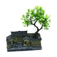 thumbnail image 3 of de paisaje para , plantas artificiales, adorno de jardín con base de resina, accesorios de decoración para acuarios., 3 of 8