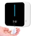 thumbnail image 1 of Jinsinto Wall Mounted Automatic Soap Dispenser, Soap Dispenser LCD Screen Displaying Temperature, 1 of 5
