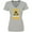 AC-Heather Grey, variant on Inktastic Kansas the Sunflower State Women's V-Neck T-Shirt
