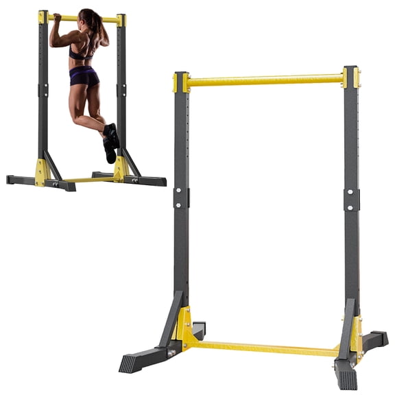 Trendix Pull Up Station with 11 Height Adjustments, 400LB Capacity Multifunctional Home Gym Bar for Strength Training