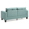 thumbnail image 6 of Glory Furniture Newbury Twill Fabric Modular Sofa in Teal, 6 of 6