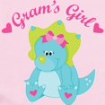 thumbnail image 2 of CafePress - Gram's Girl Dinosaur Infant Bodysuit - Baby Light Bodysuit, Size Newborn - 24 Months, 2 of 4