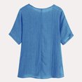 thumbnail image 5 of My Orders Lightweight Tops & Blouses Shirts for Women Trendy Dressy Casual Sleeveless Tops For Women White Women Short Sleeve Tops V Neck Red Shirts for Women, 5 of 5