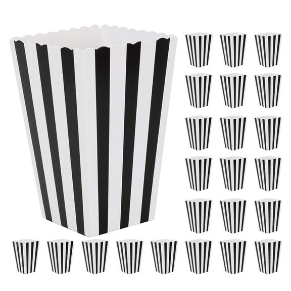 CIMAXIC Reusable Paper Popcorn Boxes Night and Parties Holds Generous Amount 32pcs