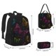 thumbnail image 2 of Fotbe Butterfly Set Escolar 3 en 1 para Niños - Mochila Duradera con Lonchera Aislante y Estuche para Lápices - Mochila Escolar para Niños y Niñas, 2 of 7