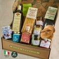 thumbnail image 2 of Mercato di Bellina 13-Piece Italian Gift Basket - Pasta, Pesto, Extra Virgin Olive Oil, Balsamic Vinegar, Spread, Sun Dried Tomatoes, Cherries, & Bowls - Gourmet Sympathy Gifts, Holiday Gift Basket, 2 of 7