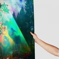 thumbnail image 3 of Orinice Rainbow Triangle Rainbow Light Forest Bathroom Decoration Set with Hooks, Luxury Graphic Print Stylish Shower Curtain Set, Chic Modern Bathroom Decoration, 3 of 7