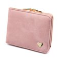 thumbnail image 1 of Ladies Small Heart Decoration Purse Wallet Short Small Purse Large Capacity Wallets, 1 of 7
