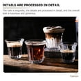 thumbnail image 3 of OFFIGAM Transparent Glass Coffee Cups for Drinking Sturdy Heatresistant Tumblers Suitable for Various Beverages 2 Pieces, 3 of 6