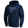 thumbnail image 2 of Men's Fanatics Navy St. Louis Blues Primary Logo II Pullover Hoodie, 2 of 3
