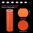 thumbnail image 3 of Unique Bargains Reflective Tape, 8' x 10 Ft Waterproof High Visibility Warning Safety Tape, Orange, 3 of 6