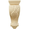 thumbnail image 2 of Ekena Millwork 5"W x 7"D x 14"H Large Grape Corbel, Maple, 2 of 4