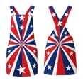 thumbnail image 3 of Shinyii 4Th of July Jumper Dress for Girls Adjustable Straps Pinafore Dress, Sizes 4-13, 3 of 3