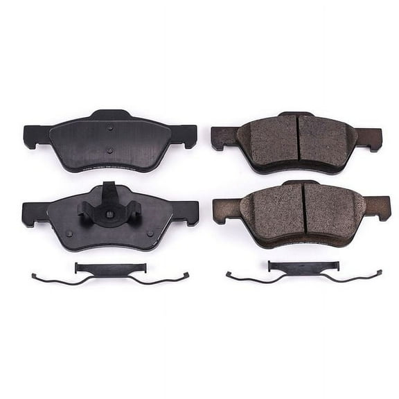 Power Stop Front Z17 Evolution Ceramic Brake Pads with Hardware 17-1047