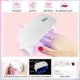 thumbnail image 4 of Kit de uñas acrílicas Nail Practice Hand Deciniee con juego de 8 piezas, 4 of 8