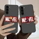 thumbnail image 4 of Matte Case for Samsung Galaxy S23 S22 S21 S20 S10 4G S9 Plus ULTRA 5G LITE Case Funda Shell The Handsome Marvel Avengers Cartoon, 4 of 5
