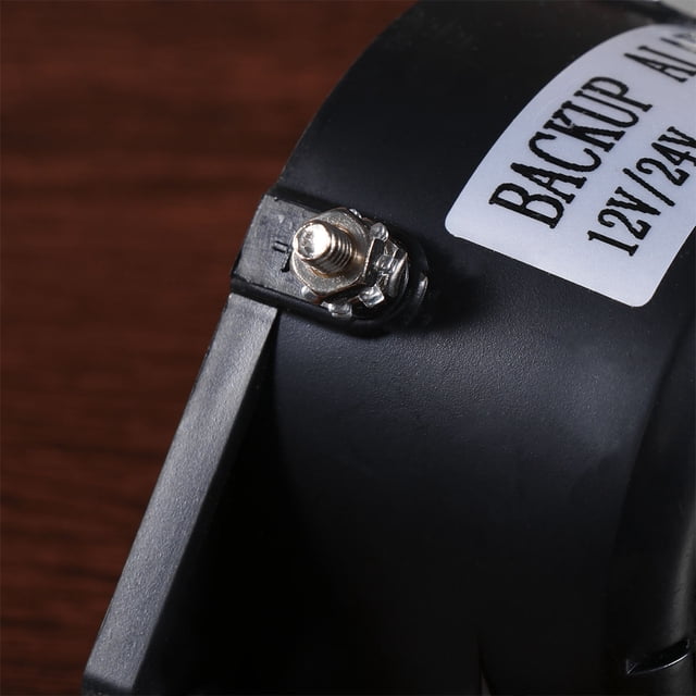 BALAHAPY Vehicle Horn Negro Con Sonido Para Camiones Y Motocicletas Impermeable Y Duradero