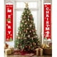 thumbnail image 4 of Banner de bienvenida y feliz Navidad Decoraciones para fiestas navideñas brillar Electrónica, 4 of 4