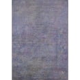 thumbnail image 1 of Ahgly Company Indoor Rectangle Mid-Century Modern Purple Oriental Area Rugs, 2' x 5', 1 of 6