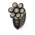 thumbnail image 3 of New 7D LCD Electric Shaver All-in-One Rechargeable Head Trimmer compatible Men, Multi-Functional Grooming Kit with Digital Display Gold_Perfect Gift, 3 of 3