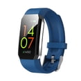 thumbnail image 1 of Pulsera inteligente Bluetooth 4.2V IP68 Reloj inteligente a prueba de agua Banda digital de presión arterial recargable, Azul Inevent EL001878-01, 1 of 7