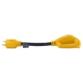 thumbnail image 4 of Camco PowerGrip Camper/RV Generator Adapter | Rated for 125 Volts/3750 Watts | Copper, 10/3-Gauge Wires, Black and Yellow (55272), 4 of 7