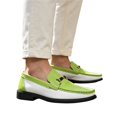 thumbnail image 2 of Willtoo Mens Round Toe Loafers Slip On Casual Dress Shoes with Metal Horsebit Lightweight Daily Business Non Slip Walking Shoes, 2 of 5