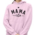 thumbnail image 2 of Heart Mamacita Hoodie Sweatshirt Unisex 4X-Large Pink, 2 of 5