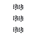 thumbnail image 1 of Maoww 20PCS/Set M6 M8 M10 M12 Dome Nut for Protection Caps Cover Hexagon Screws Practical Tool Black Plastic No.03 3Set, 1 of 6