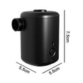 thumbnail image 4 of Portable Air Pump, Electric Air Mattress Pump For Inflatables With 3000mah Battery, Mini Inflator Pump With 4 Nozzles, Usb Rechargeable Quick To Infla, 4 of 5