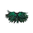 thumbnail image 5 of Halloween Costumes for Men, Men's Halloween Feather Shawl, Dark Forest Cloak Costume with Dramatic Cape, Vintage Role Play Outerwear for Halloween Parties, Stage Performances Dress Up, 5 of 6
