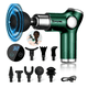 thumbnail image 2 of Pistola De Masaje Bloosom  Muscular Mini 32 Niveles Ajustable 8 Cabez Verde, 2 of 4