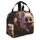 thumbnail image 2 of Easygdp Adorable Fluffy Bat Bolsa Térmica Premium - Tela Oxford Impermeable, Gran Capacidad, Bolsillo Frontal, Unisex para Trabajo, Escuela, Actividades al Aire Libre y Picnics, 2 of 8