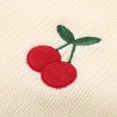 thumbnail image 5 of SRZYMJ Women's Cherry Cropped Cardigan Sweaters Open Front Long Sleeve Cute Knit Short Cardigan Trendy, 5 of 9