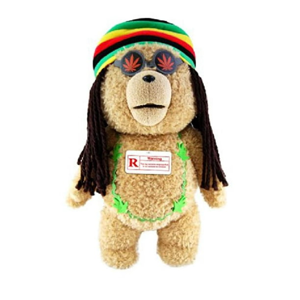 Ted 16 Talking Plush With Moving Mouth Rasta Ted Rated R Walmart Com Walmart Com