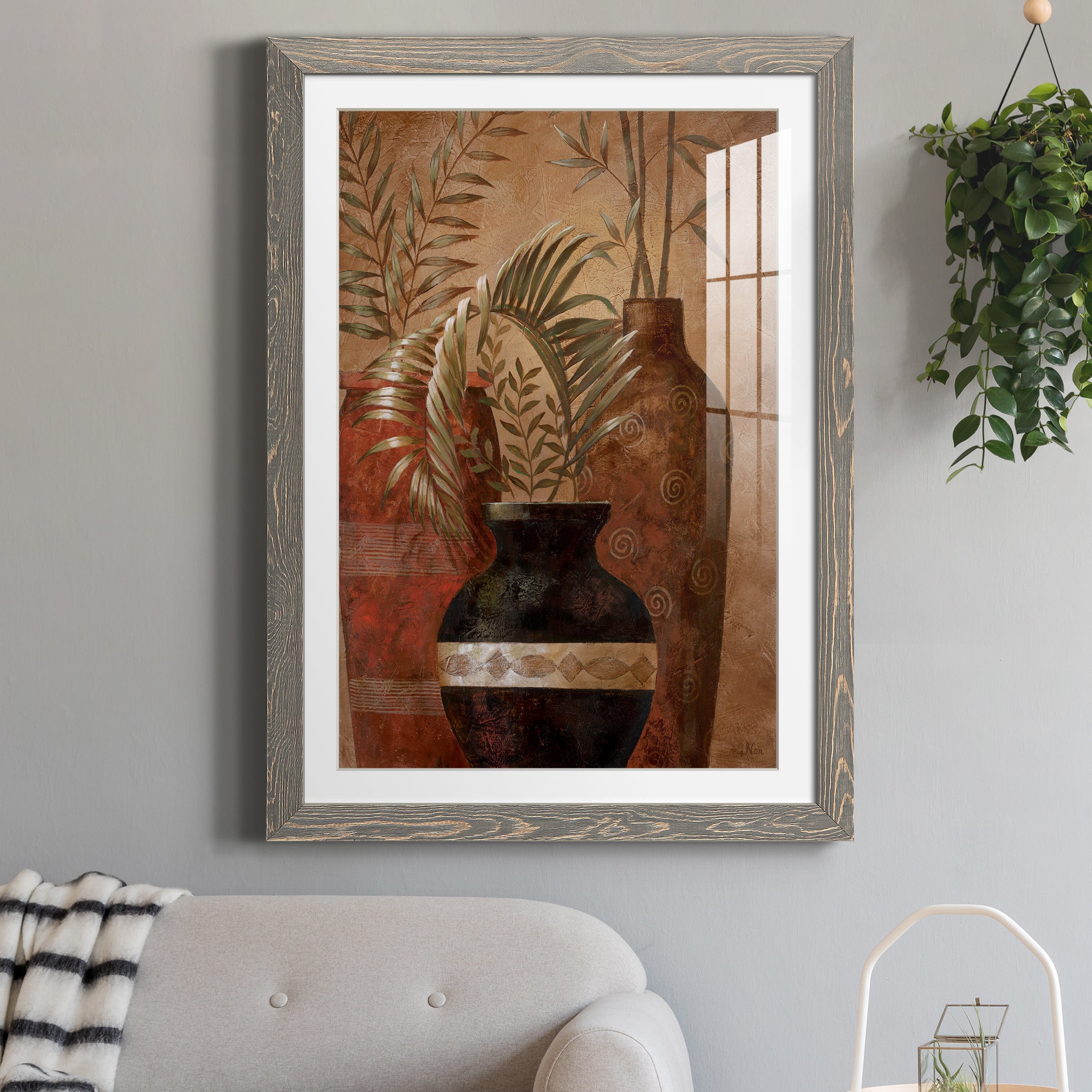 Exotic Vacation II - Premium Framed Print - Distressed Barnwood Frame - Ready to Hang