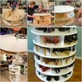 thumbnail image 4 of 5.5/8/9/12inch Round Shaped Ball Bearing Metal Rotating Turntable Swivel Plate, 4 of 5