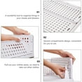 thumbnail image 6 of 2PCS Stackable Clothes Storage Boxes with Built-in Clothes Rack for Drawer Organization and Efficient Space Saving, 6 of 6