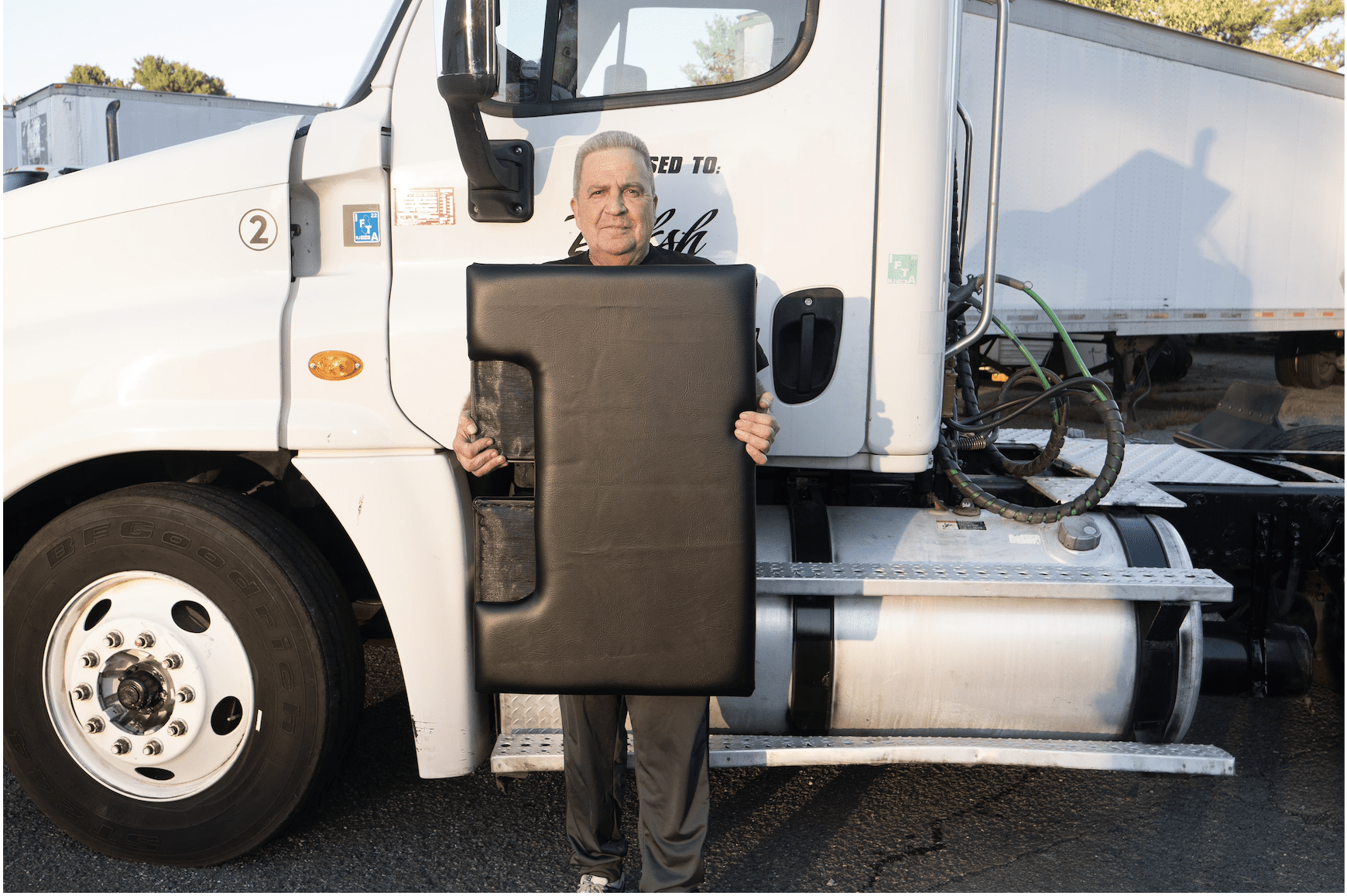 Presto Day Bed - Foldable Bed for Semi-Truck Drivers | Convert Day Cab to Bed in Seconds | Non-Inflatable, Lightweight, Durable, Stable, & Portable