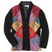 Women's Velvety Patch Jacket