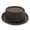 Coffee, variant on FKMJH Unisex Breathable Mesh Fedora Hat Summer Wide Brim Sun Beach Panama Hat Packable Lightweight Short Brim Adjustable Travel Hat Black,One Size