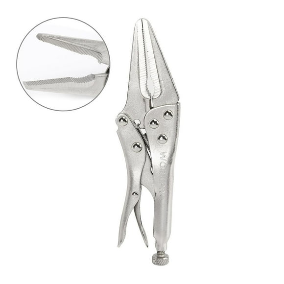 WorkPro 6.5" Long Nose Locking Pliers