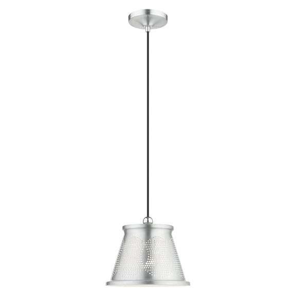 Livex Lighting - 1 Light Pendant in Contemporary Style - 9.5 Inches wide by 11