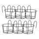 thumbnail image 5 of SWETRACE 6Ud Soportes De Maceta Colgante De Hierro Negro Para Jardín Y Uso Diario, 5 of 8