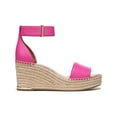 thumbnail image 2 of Franco Sarto Womens Clemens Leather Espadrille Platform Sandals, 2 of 3